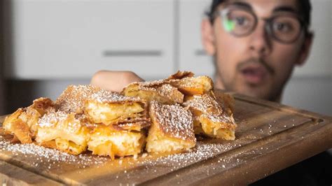 Original Griechische Bougatsa Selber Machen Gefüllter Blätterteig