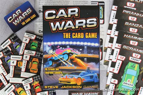 Car Wars The Card Game Review Maximum Vehicular Destruction The News Wheel