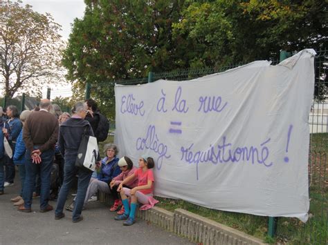 Occupation D Un Coll Ge Foug Res Les Enseignants Solidaires Menac S