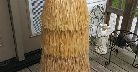 Cousin It Tomato Cage And Grass Skirts From The Dollar Store Happy Halloween Pinterest