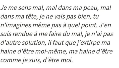 Citation Etre Mal Dans Sa Peau T L Charger