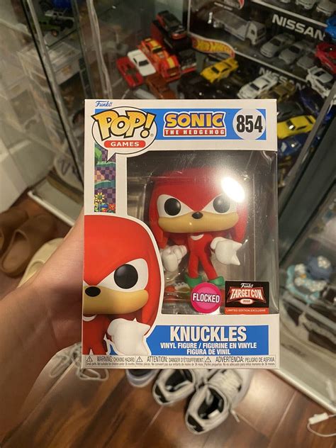 Mavin Funko Pop Sonic The Hedgehog Knuckles Flocked Target Con