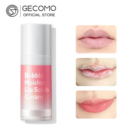 Gecomo Bubble Lip Scrub Loại Bỏ Da Chết Chăm Sóc Môi Tẩy Tế Bào Chết