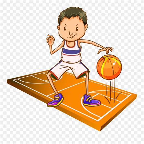 Basketball Royalty Free Clip Art Bounce A Ball Clipart Png Download