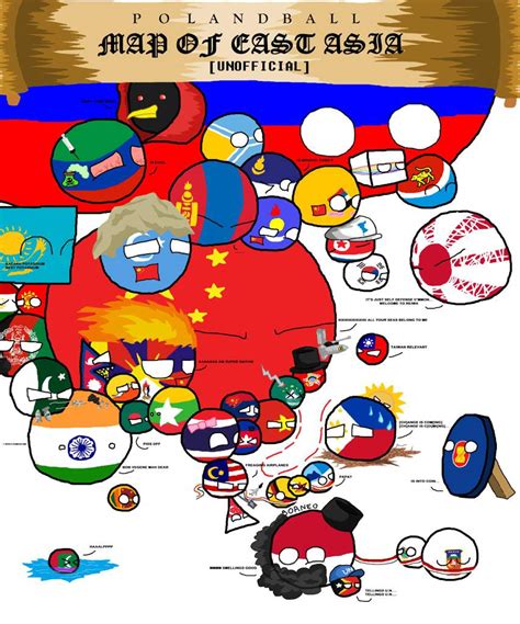 Polandball China Map