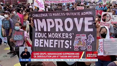 Ilang Grupo Nanawagang Suspindihin Ang Oil Price Deregulation Law At