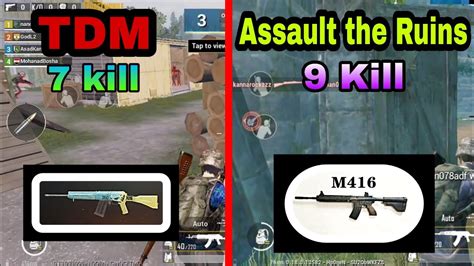 Pubg Lite Gameplay Tdm⚡assault The Ruins Match Watch Full S12k Vs M416