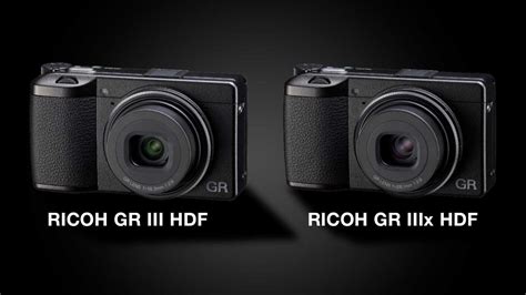 Ricoh Launches Gr Iii Hdf Cameras With Innovative Highlight Diffusion