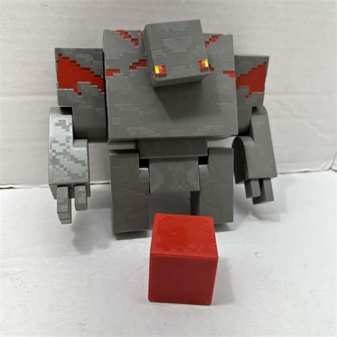 Mavin Minecraft Dungeons Redstone Golem 4 Action Figure Video Game