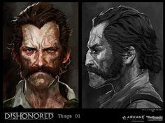 13 Dishonored Art Style ideas | dishonored, concept art characters, character portraits