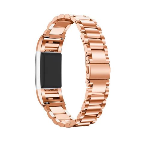 K P Metallarmband L Nkar Till Fitbit Charge Ros Guld Yedi