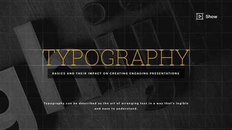 Typography Basics And Their Impact On Creating Engaging Presentations