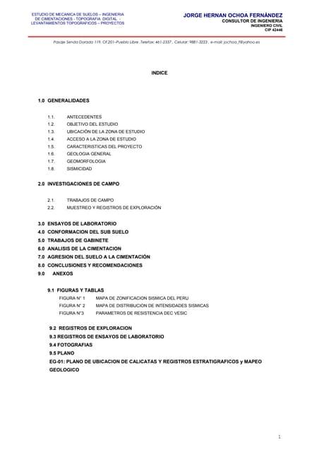 Estudio Mecanica De Suelos Pdf