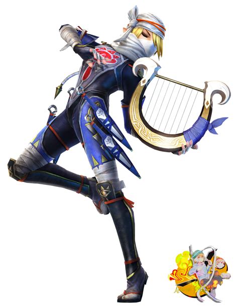 The Legend Of Zelda Hyrule Warriors Sheik Render By Awesome Yuuko San