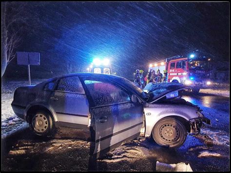 Kolejny Wypadek Tym Razem Zderzy Y Si Dwa Pojazdy Na Dk Nr