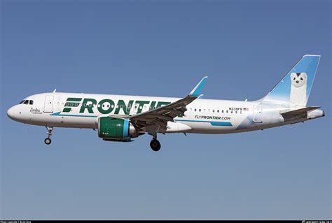 N Fr Frontier Airlines Airbus A N Photo By Brian Gore Id