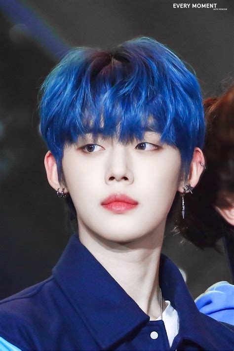 17 Soobin Blue Hair Vickieshaima