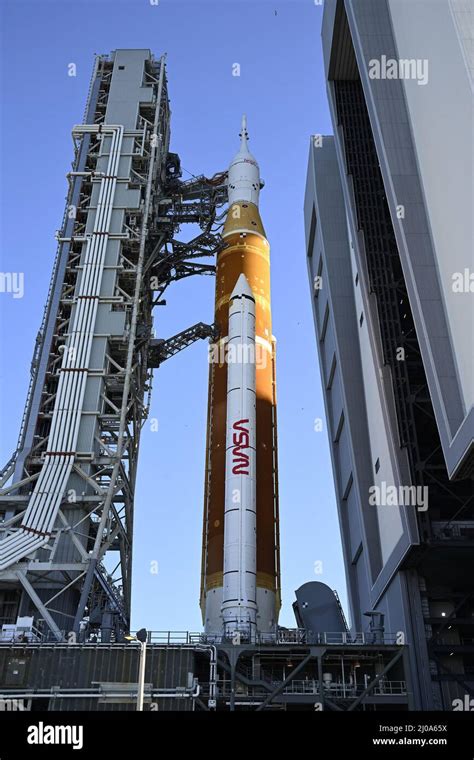 Florida Usa Th Mar Nasa S First Space Launch System Sls