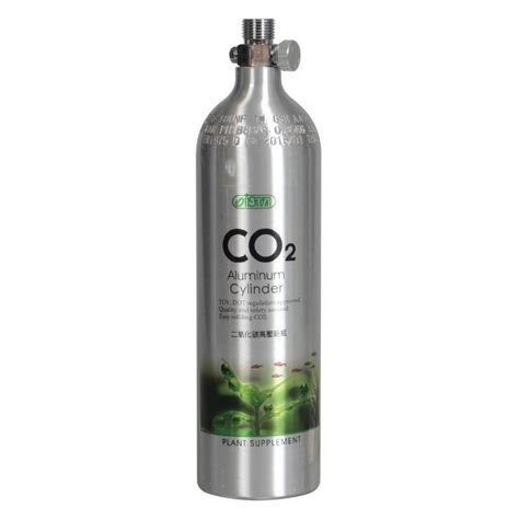 Ista Co2 Aluminum Cylinders Face Up 1l