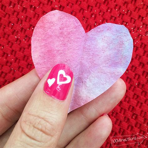 Love Heart Nail Art With Your Cricut 100 Directions