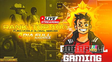 Conqueror Live Rank Push Pubg Mobile Odisha Pubg Rank Push Live