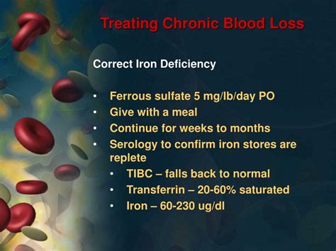 Ppt Practical Hematology Blood Loss Anemia Powerpoint Presentation