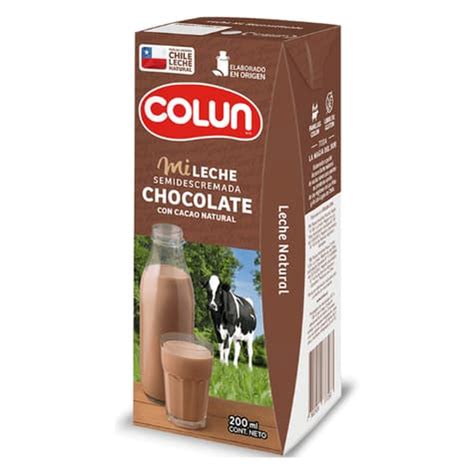 Leche Semi Descremada Sabor Chocolate 200 Gr Lomi