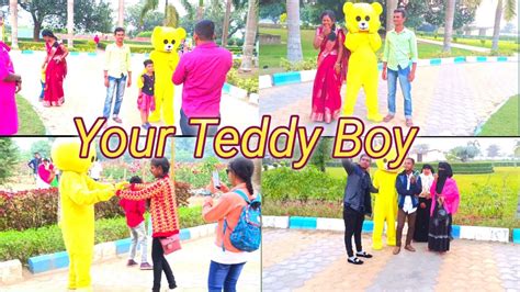 Teddy Bear Prank Vide Part 1 Prank Video In India Funny Dance With