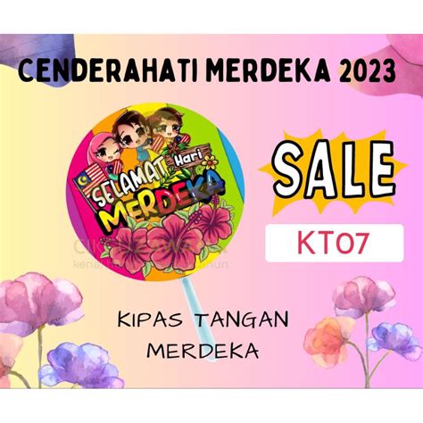 Kipas Tangan Merdeka Hand Fan Malaysia Shopee Malaysia