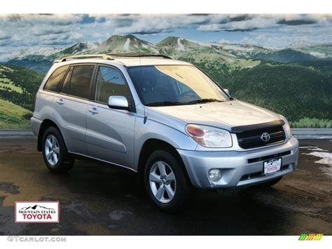 2004 Titanium Metallic Toyota Rav4 57539599 Car Color