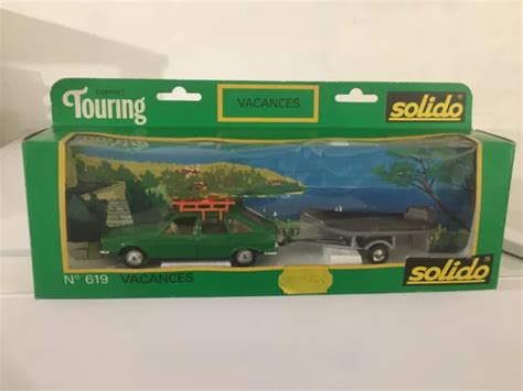 Ancien Coffret Solido Touring N Vacances Jouet D Poque Avec