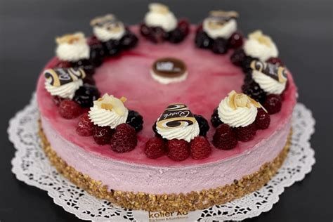 Torte Quark Waldbeeren Leicht Bek Mmlich Dessert