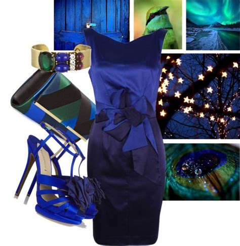 Dark Blue And Green By Airora Liked On Polyvore Dark Blue Green