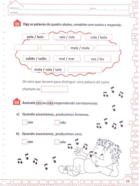 Atividade Letras E Fonemas RETOEDU