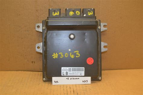 2008 Nissan Altima Engine Control Unit ECU A56C66E4H Module 703 25A3