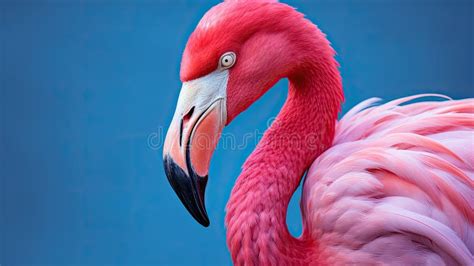 Feathers pink flamingo stock illustration. Illustration of posture ...