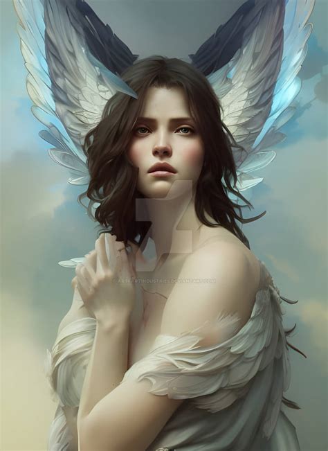 Angel On Broken Wings - NightCafe by ArtFartIndustries on DeviantArt