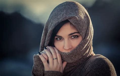 Wallpaper eyes look girl brunette Mallory for mobile and desktop section девушки