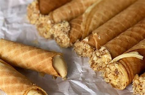 Хрустящие вафельные трубочки как в детстве в вафельнице рецепт с фото ...