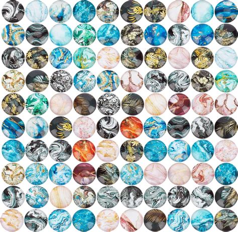 Amazon 100PCS 25mm Glass Cabochons The Tree Of Life Printed Glass