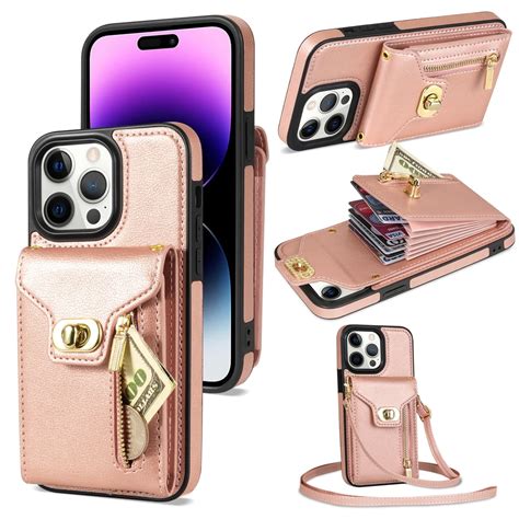 Allytech Cards Holder Wallet Back Case For Apple Iphone Pro Max