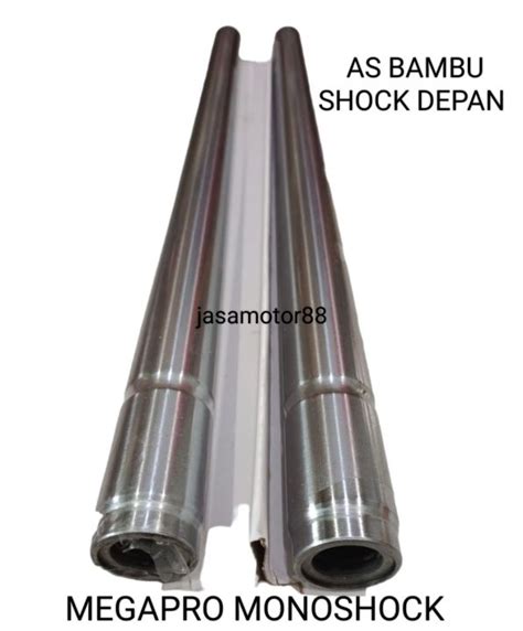 As Bambu Shock Depan Mega Pro Megapro Monoshock Bahan Tebal Sepasang