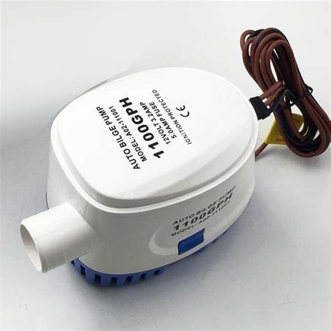 Marine Submersible Automatic Bilge Pump With Float Switch Volt