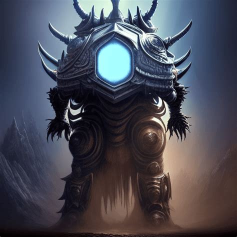 Massive Hyper Realistic Heavily Armored Alien Bog Beetle Lich King By