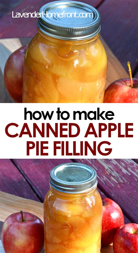 How to Make Canned Apple Pie Filling | Easy and Delicious Recipe