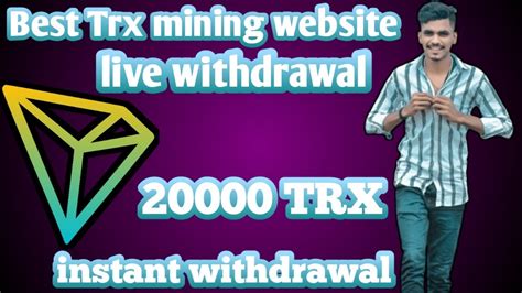 🔥best Tron Mining Website 2022 ☑️get 20000 Trx For Free Youtube