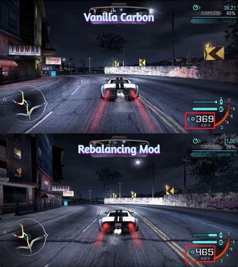 NFSMods NFS Carbon Performance Rebalancing Mod