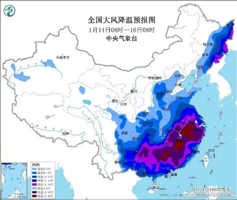 周末强寒潮来袭 江西有大风降温雨雪天气！江西接下来天气