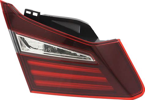 Evan Fischer Tail Light Assembly Compatible With 2016 2017 Honda Accord Inner Sedan