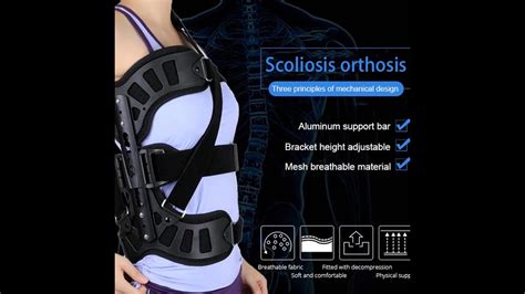 New Scoliosis Posture Corrector Adjustable Spinal Auxiliary Orthosis